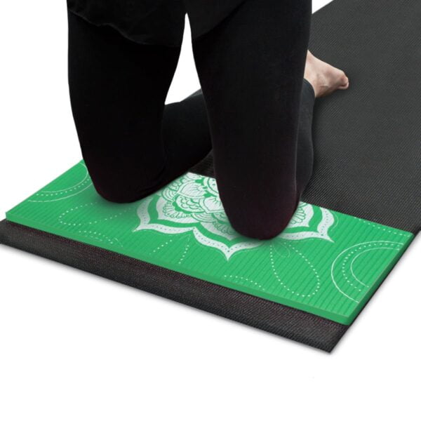 chakra art yoga knee pad meadow