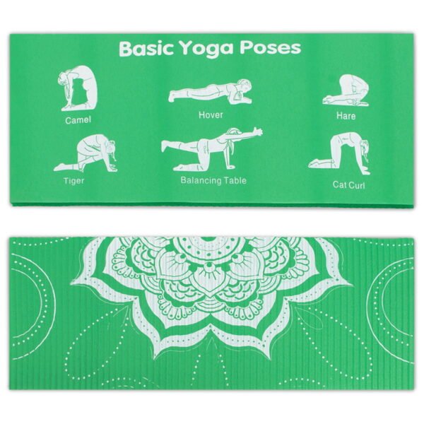 chakra art yoga knee pad meadow green