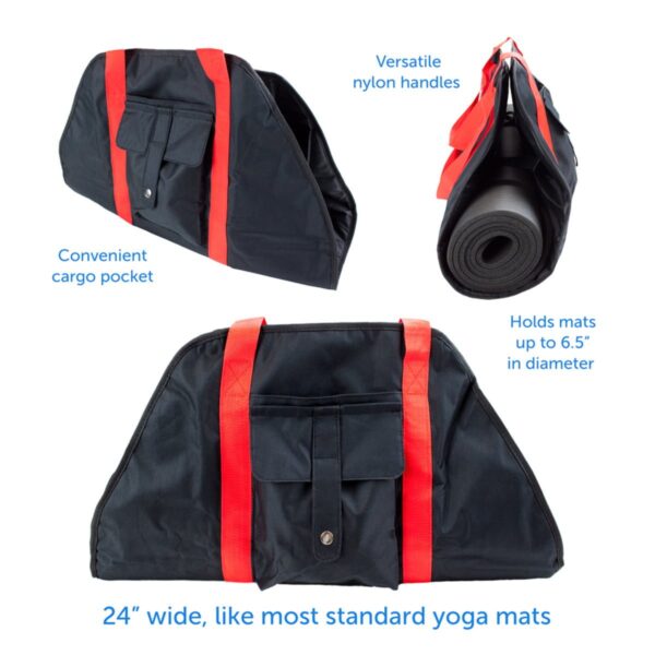 yoga mat cargo carrier with straps spec