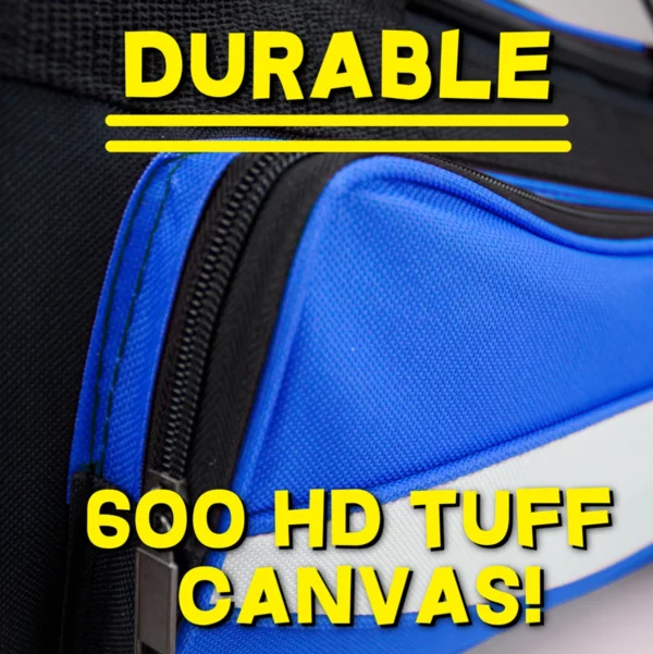 20 Inch Blue 600HD Tuff Cloth Canvas Duffel Bag4