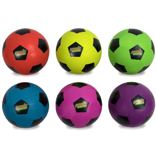 Regulation Size Neon Soccer Balls