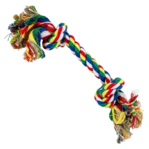 Cotton Flossin Rope Bone Dog Toy