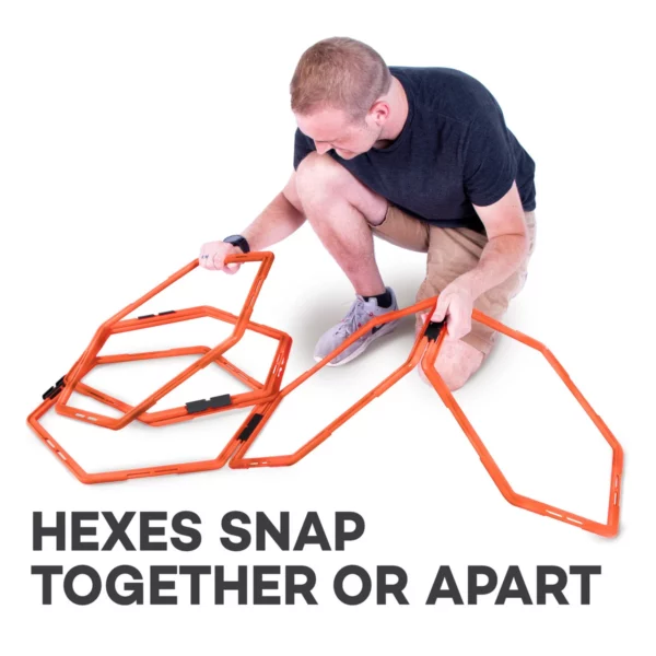 Hexagon Agility Ladder Set4