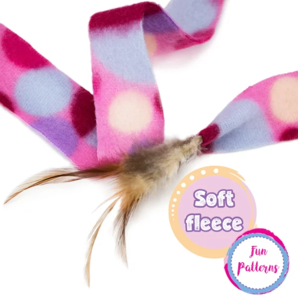 Interactive Teaser Wand Cat Toy with Feather5