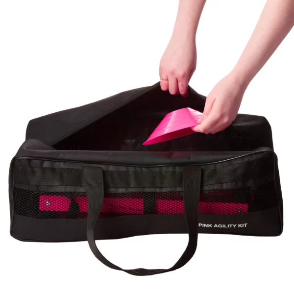 Pink Agility Kit with Carry Bag3