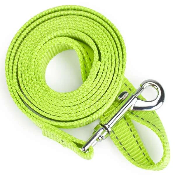 Small 6 foot Reflective Nylon Safety Leash