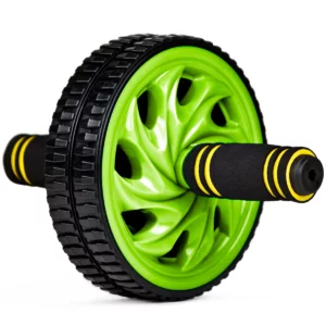 ab wheel dual wheel roller w non slip grip green0