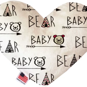 Baby-Bear-6-Inch-Canvas-Heart-Dog-Toy