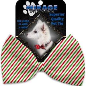 Christmas-Pinstripes-Pet-Bow-Tie-Collar-Accessory-with-Velcro