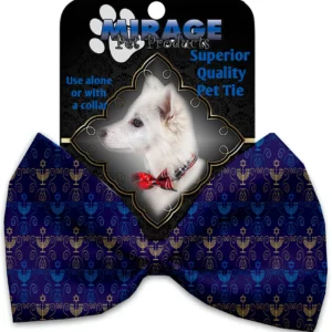 Menorah-Madness-Pet-Bow-Tie-Collar-Accessory-with-Velcro