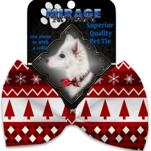 Red-Classic-Christmas-Pet-Bow-Tie