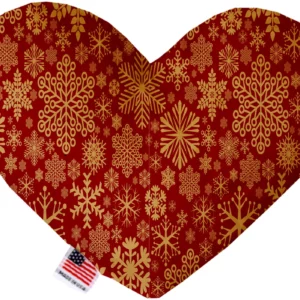 Red-Snowflakes-6-Inch-Canvas-Heart-Dog-Toy