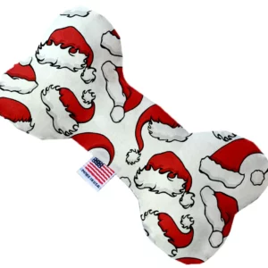 Santa-Hats-10-Inch-Bone-Dog-Toy