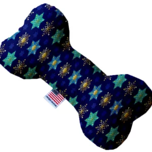 Star-of-David-and-Snowflakes-10-Inch-Bone-Dog-Toy