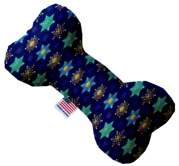 Star-of-David-and-Snowflakes-10-Inch-Bone-Dog-Toy