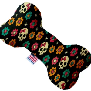 Sugar She Skulls 10 Inch Bone Dog Toy