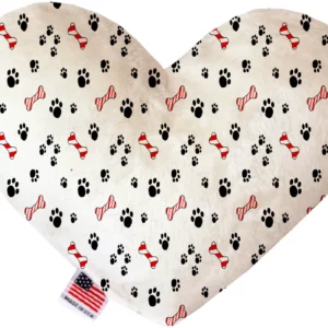 Sweet-Paws-6-Inch-Canvas-Heart-Dog-Toy