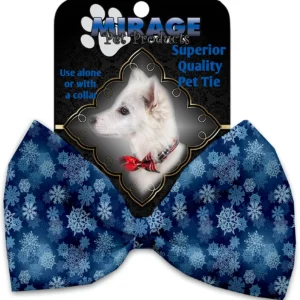 Winter-Wonderland-Pet-Bow-Tie-Collar-Accessory-with-Velcro