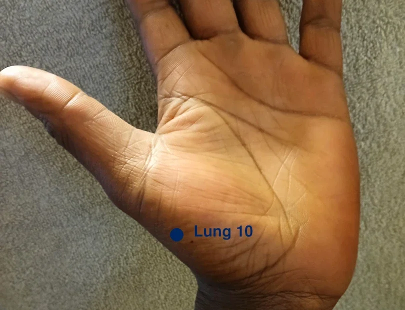 lung 10 acupuncture point location