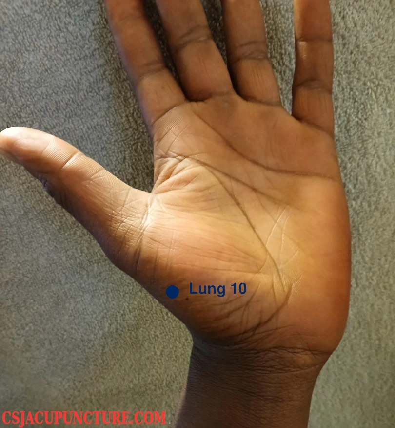 lung 10 acupuncture point location