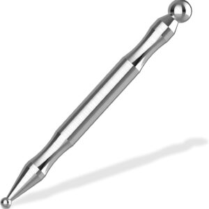 Acupuncture Pen Facial Reflexology Stainless Steel Massager